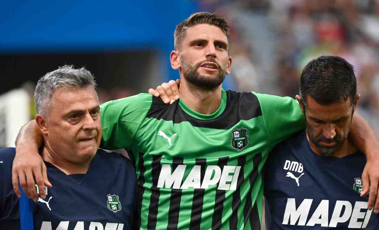 Infortunio Domenico Berardi, Sassuolo - stopandgoal.com (La Presse)