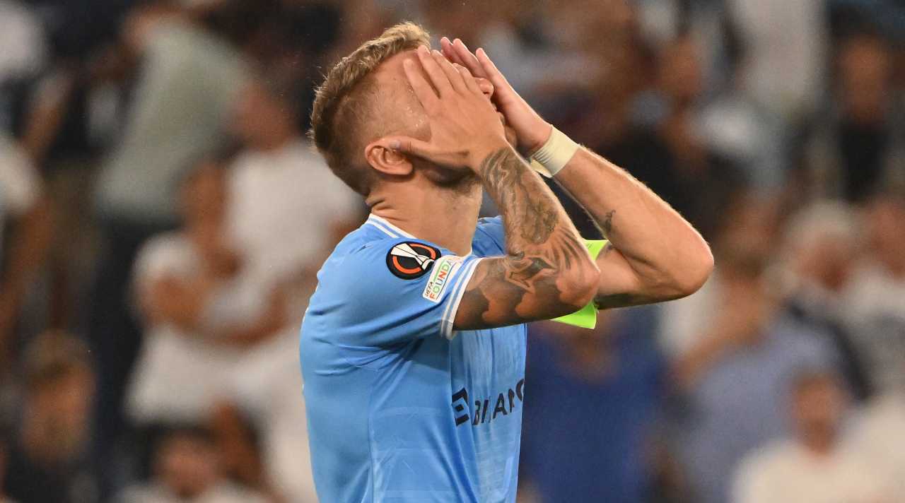 Infortunio Immobile, Lazio - stopadngoal.com (La Presse)