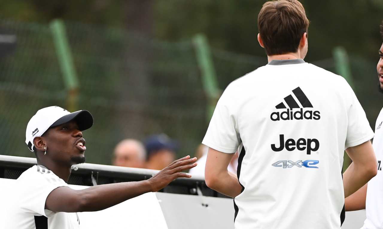 Juventus Chiesa Pogba rientro data