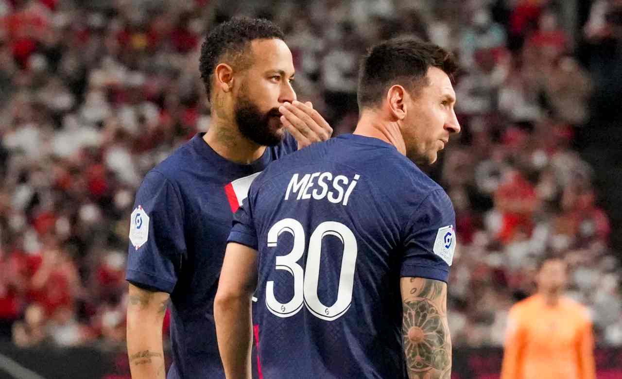 PSG Neymar Messi