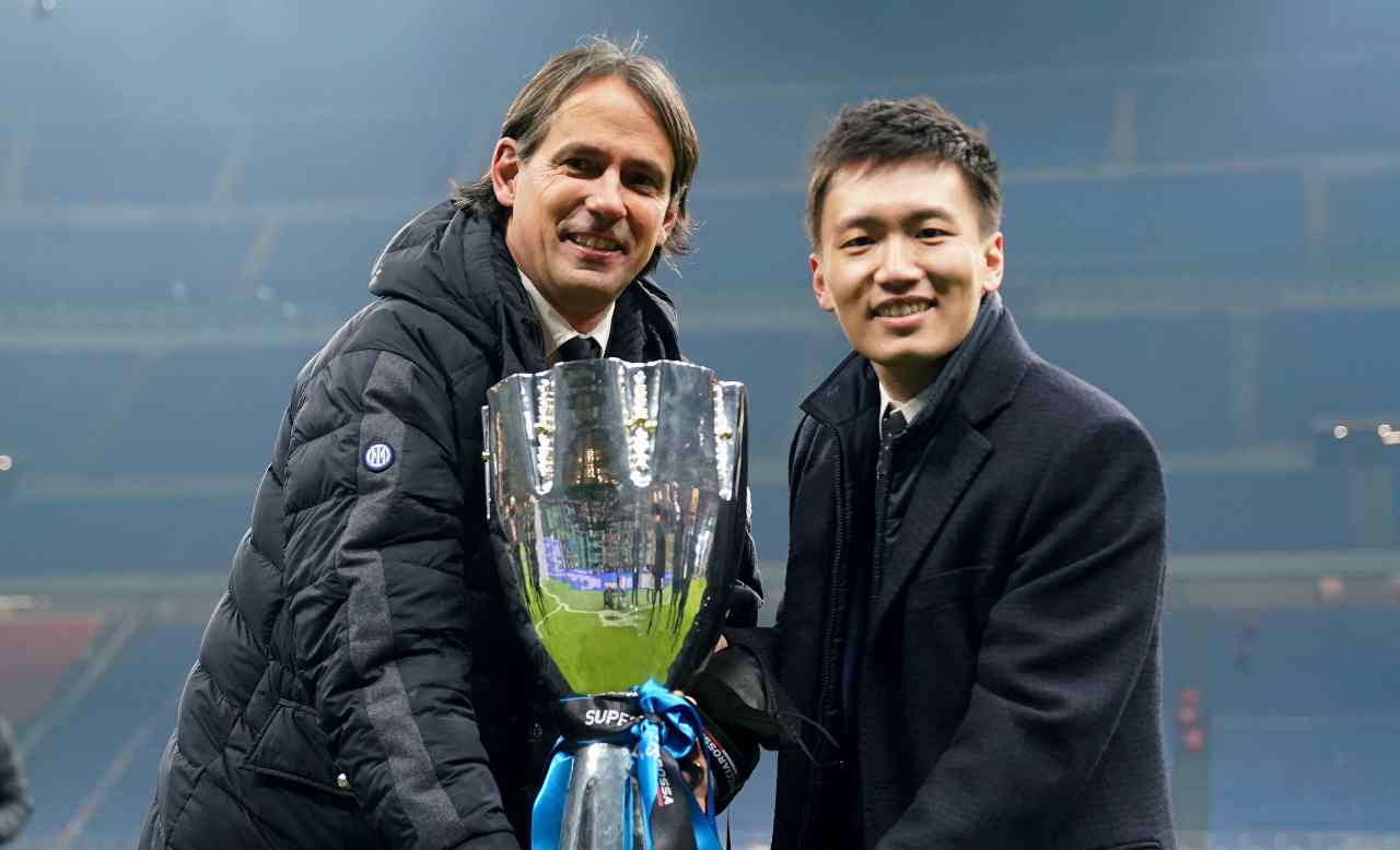Simone Inzaghi e Steven Zhang, Inter - stopandgoal.com (La Presse)