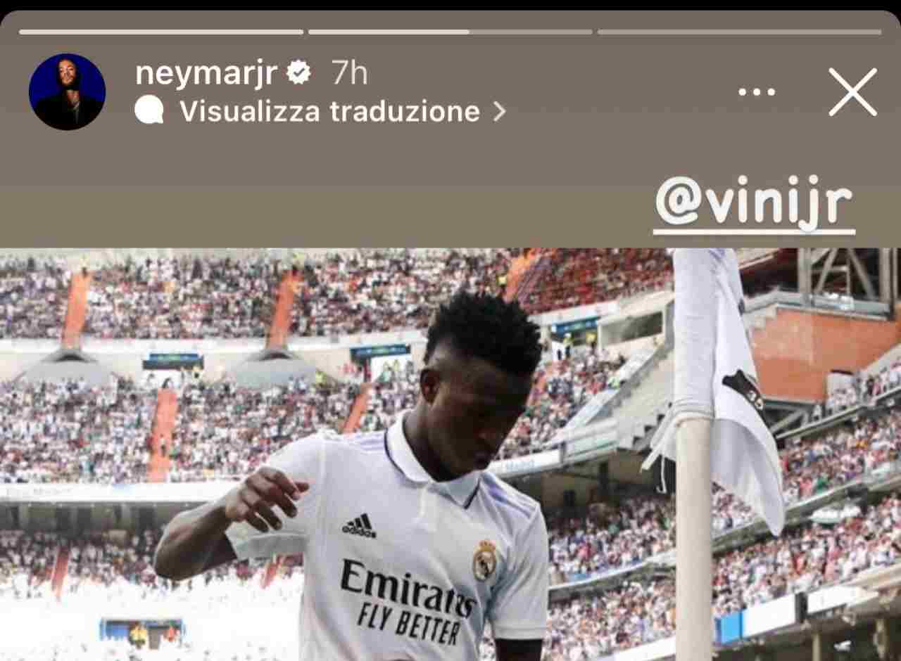 Vinicius Juniors, Real Madrid - stopandgoal.com (Instagram @neymarjr)