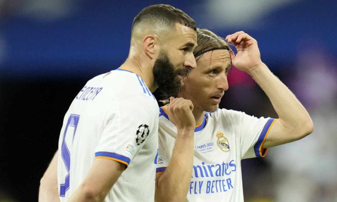 calciomercato Modric Benzema Real Madrid Ancelotti