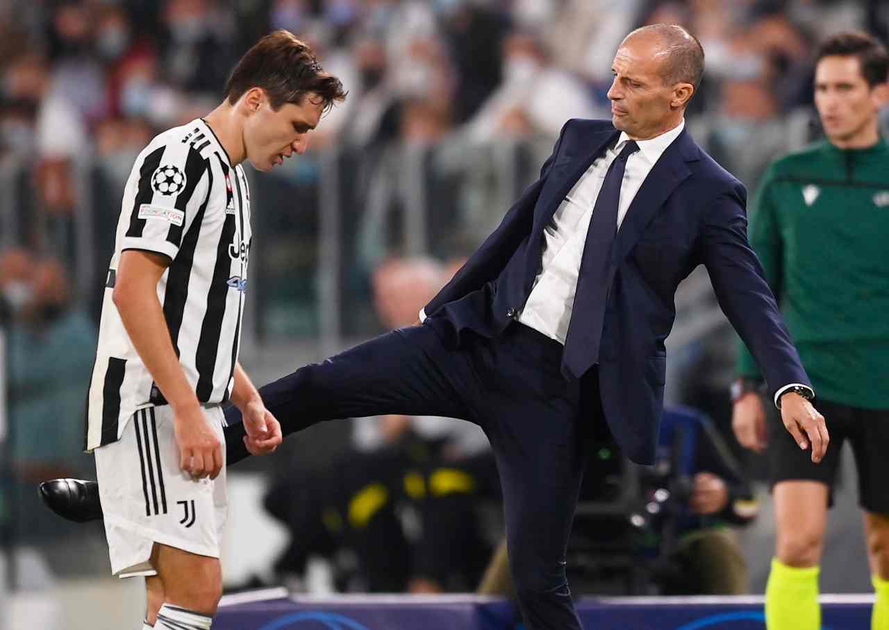 Allegri e Chiesa, Juventus - stopandgoal.com (La Presse)