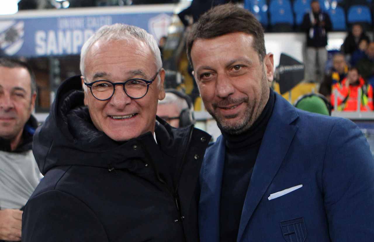Claudio Ranieri e Roberto D'Aversa, nuovo allenatore Sampdoria - stopandgoal.com (La Presse)
