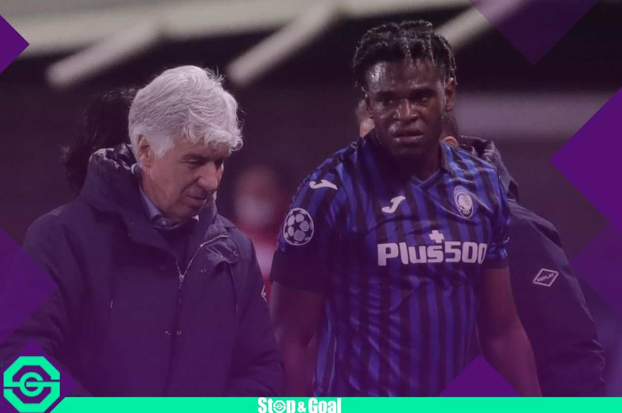 Gasperini e Zapata, Atalanta- stopandgoal.com (La Presse)