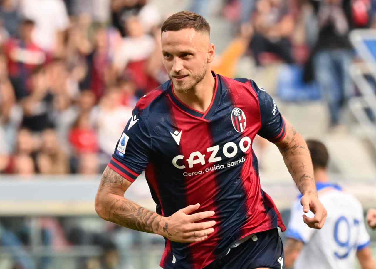 Infortunio Marko Arnautovic, Bologna - stopandgoal.com (La Presse)