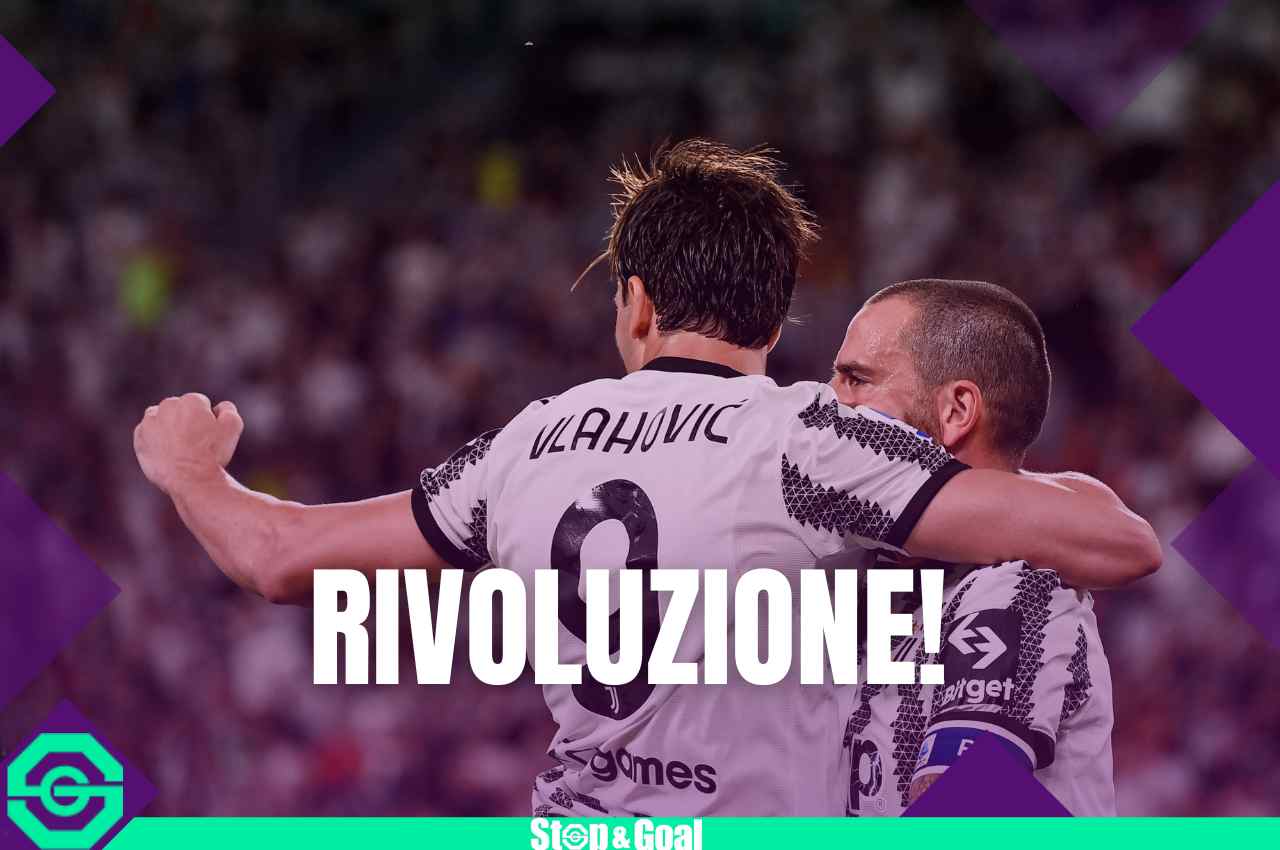 Juventus Vlahovic Bonucci