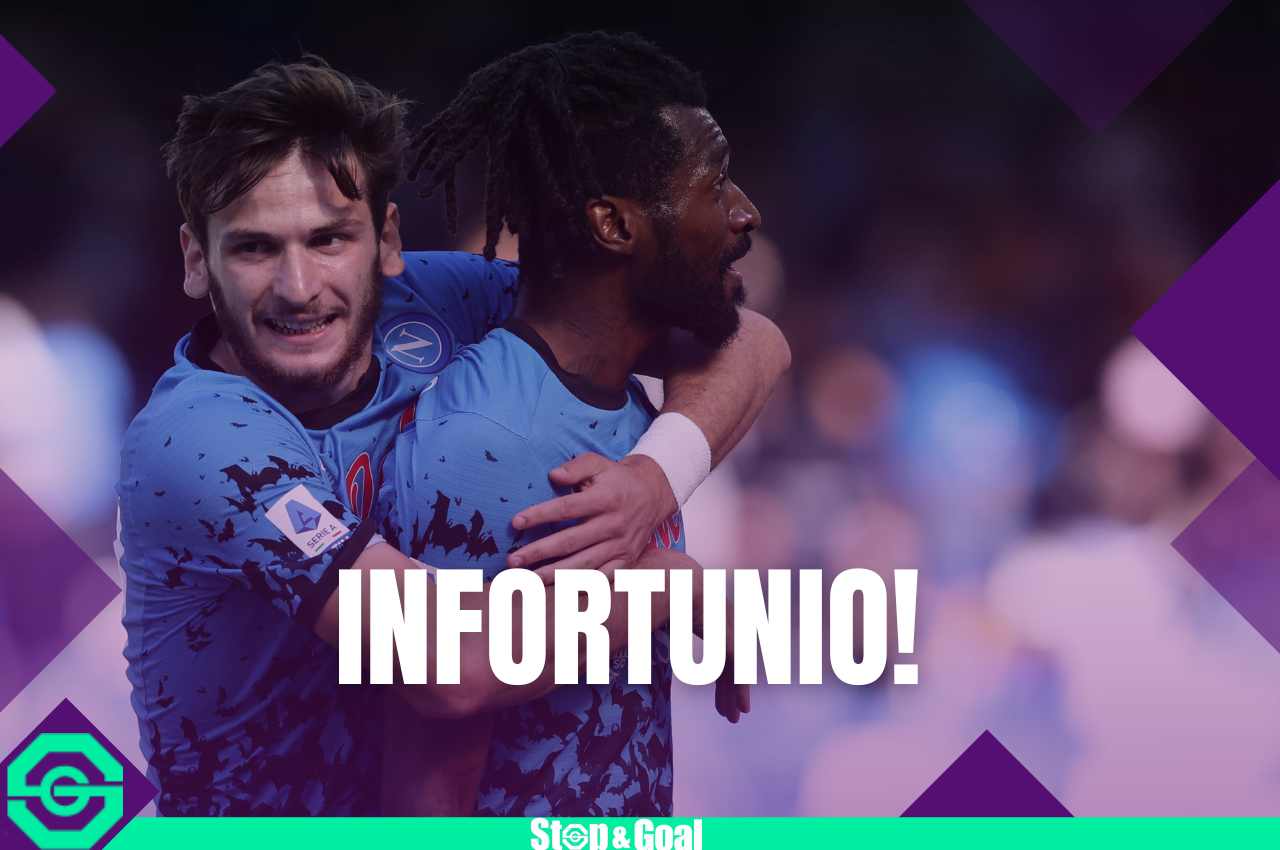 Napoli infortunio Anguissa