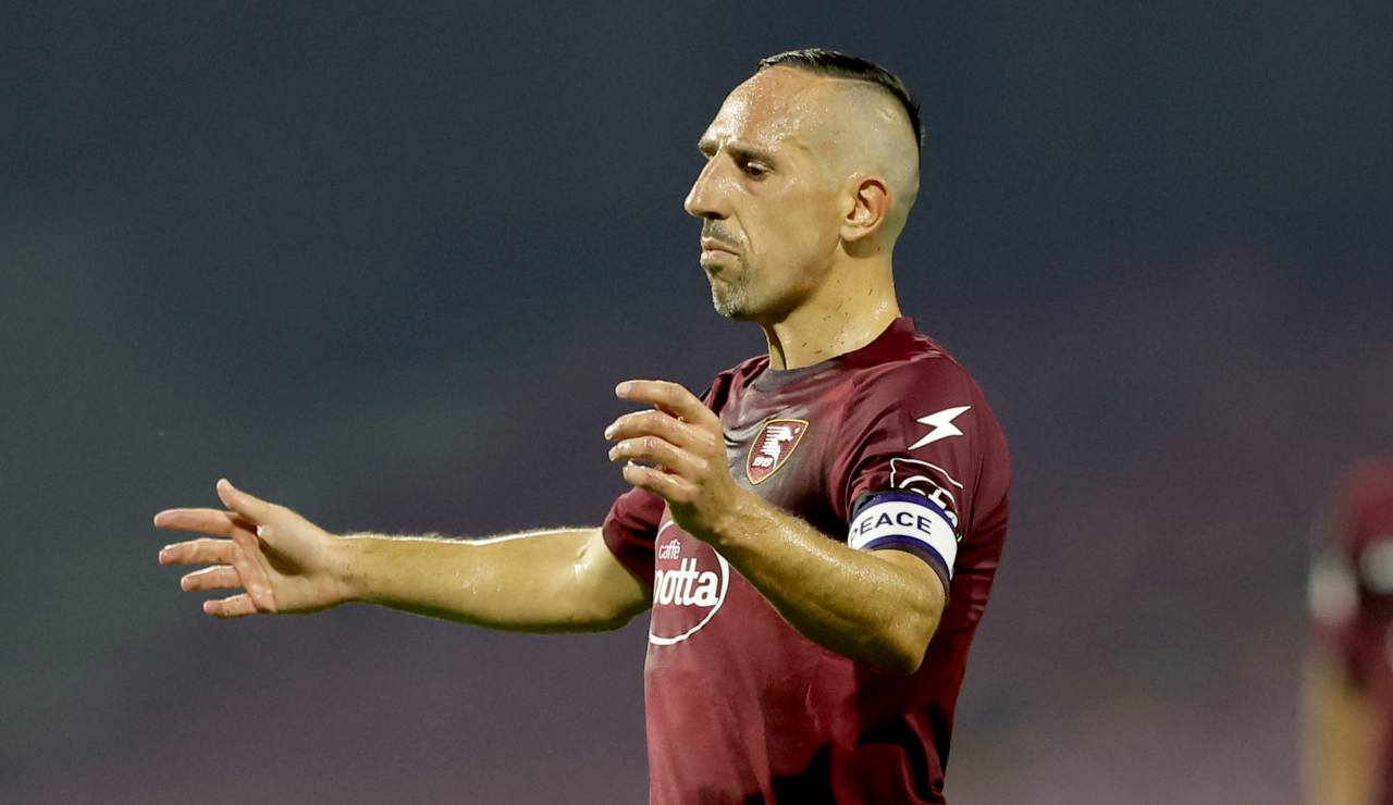 Ribery ritiro Salernitana