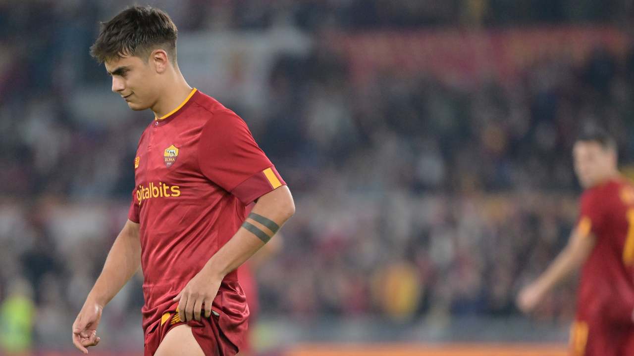 Roma infortunio Dybala