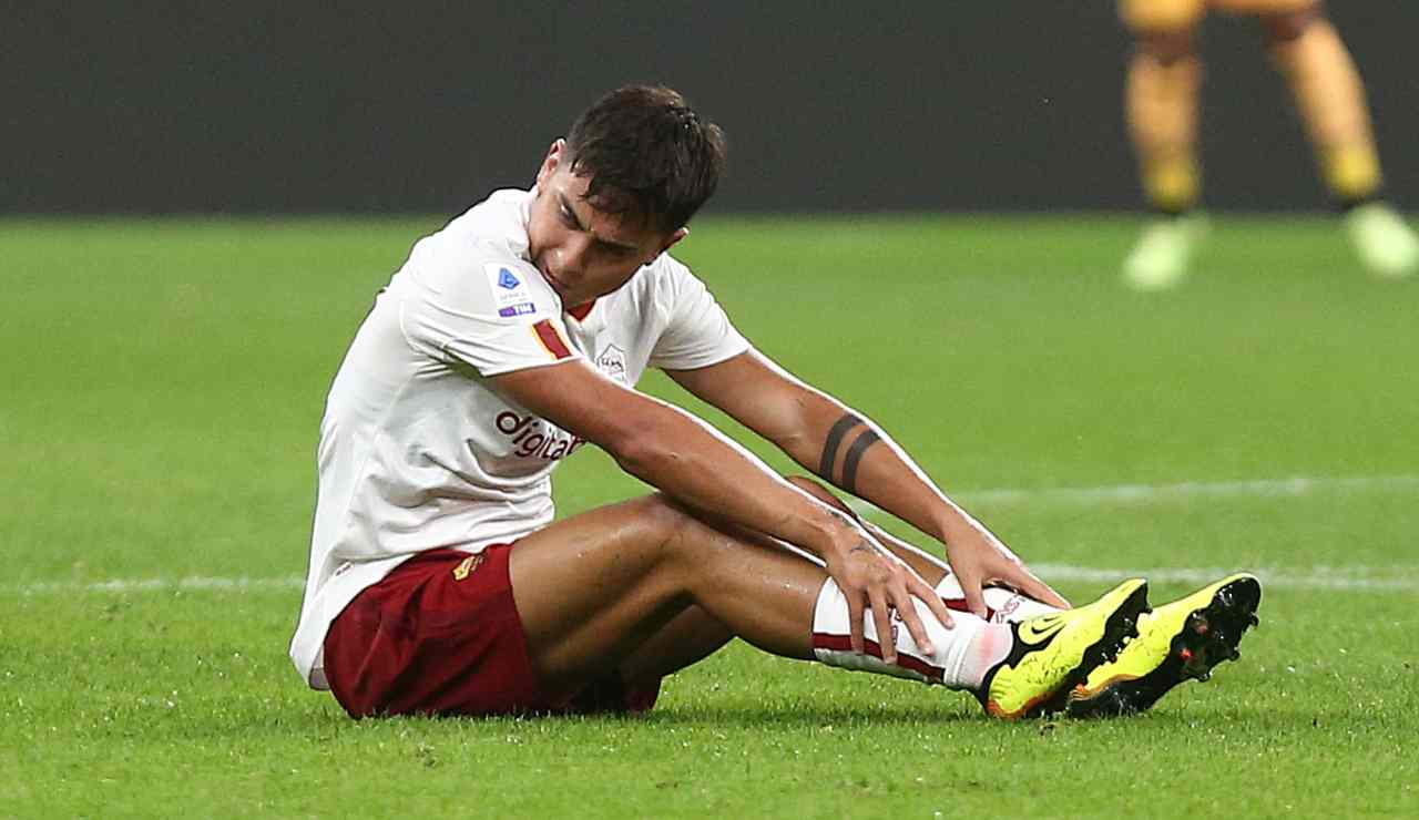 Roma infortunio Dybala