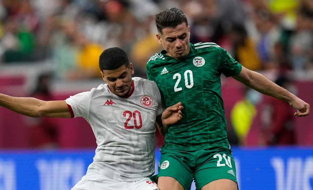 Tunisia-Algeria, ripescaggio Mondiale Qatar 2022 - stopandgoal.com (La Presse)