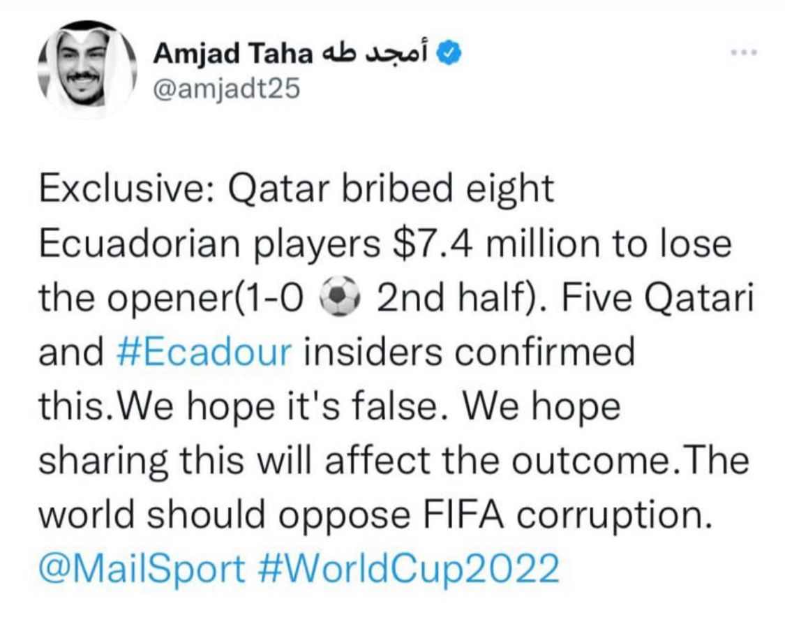 Corruzione Qatar 2022, Amjad Taha - stopandgoal.com (FOTO Twitter @amjadt25)