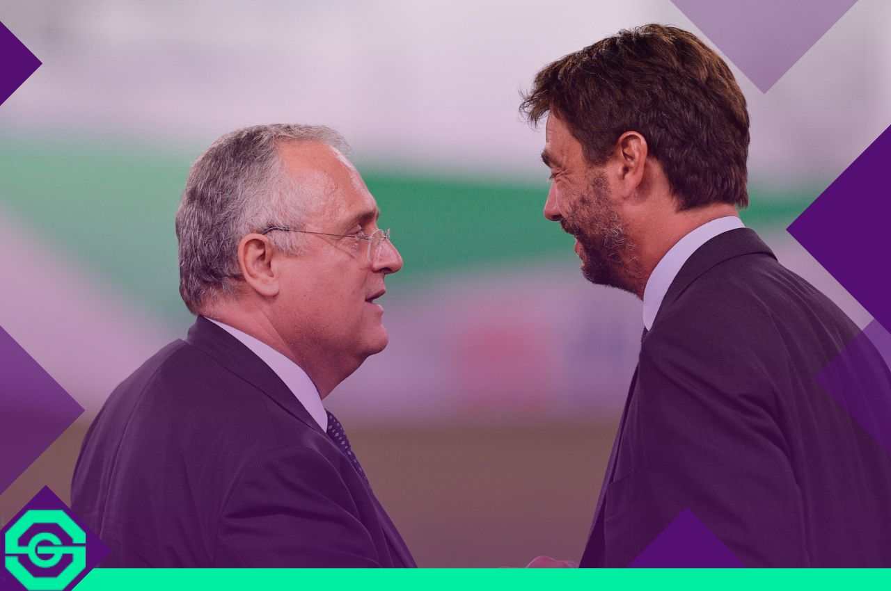 Serie A, Agnelli e Lotito - stopandgoal.com (La Presse)