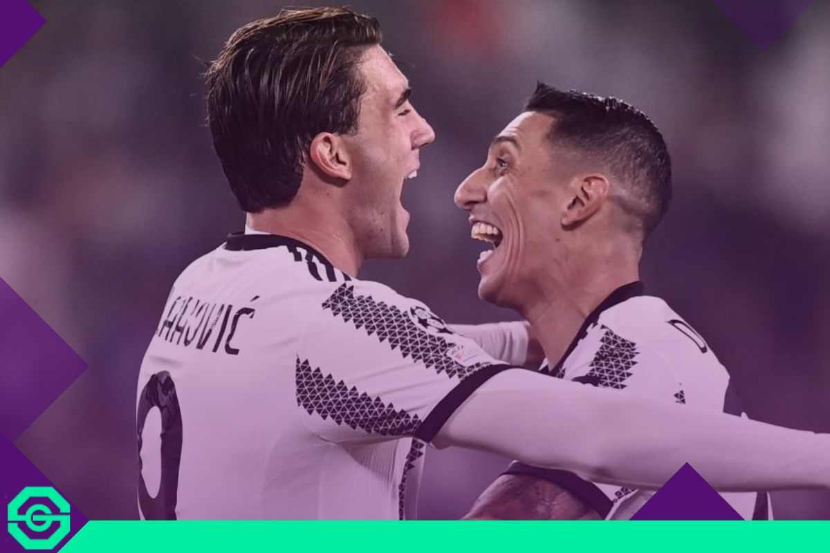 Di Maria e Vlahovic foto LaPresse