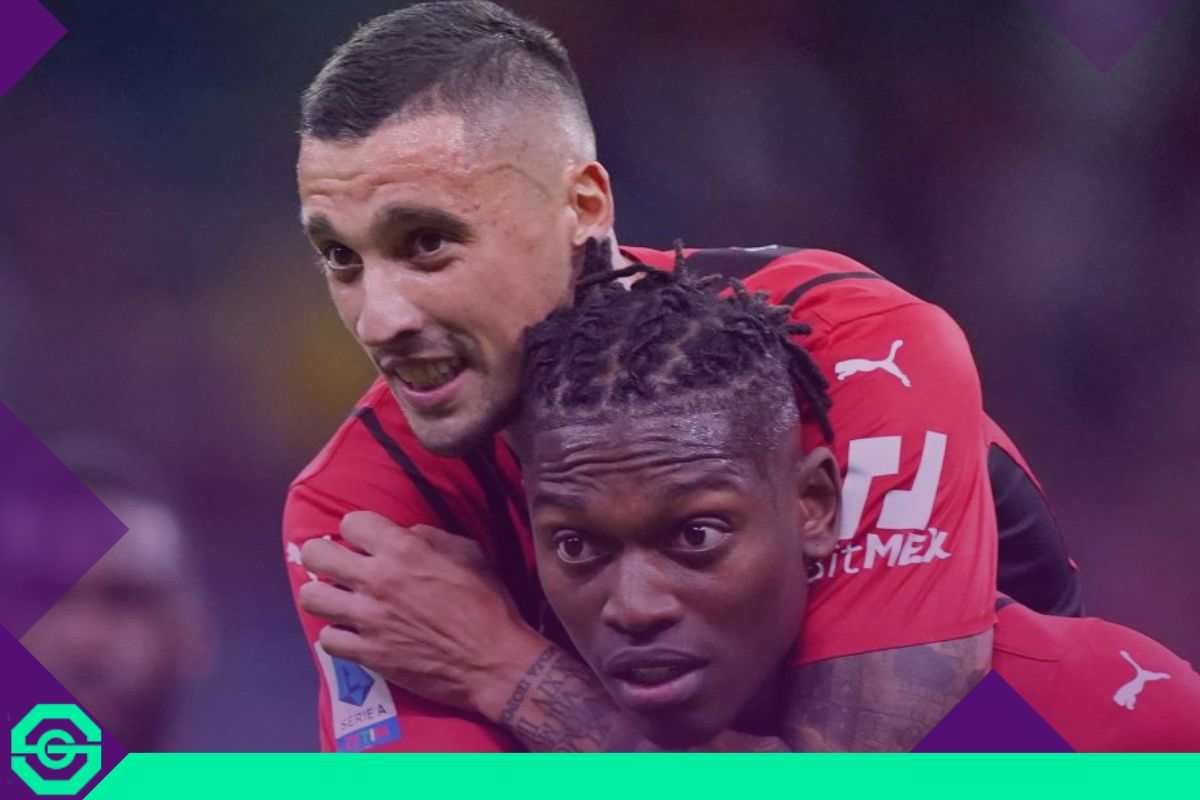 Krunic e Leao foto LaPresse