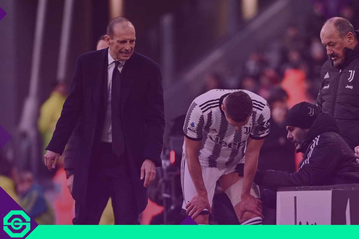 Allegri e Milik in foto - Stopandgoal.com