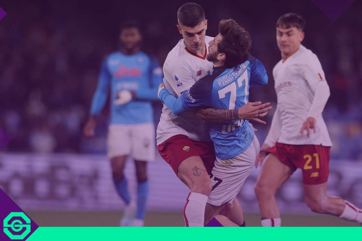 Gianluca Mancini prova tv Roma Cremonese