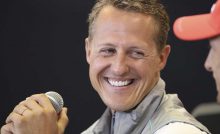 Schumacher partecipa a un evento