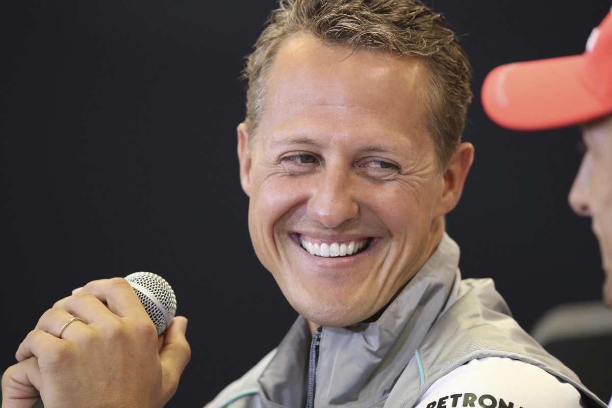 Schumacher partecipa a un evento