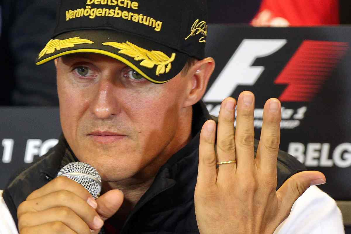 Schumacher al matrimonio ella figlia