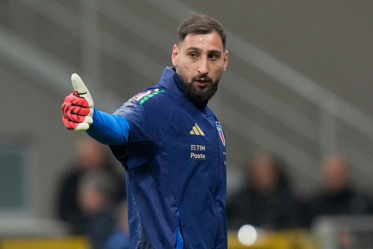 Primo piano Gianluigi Donnarumma