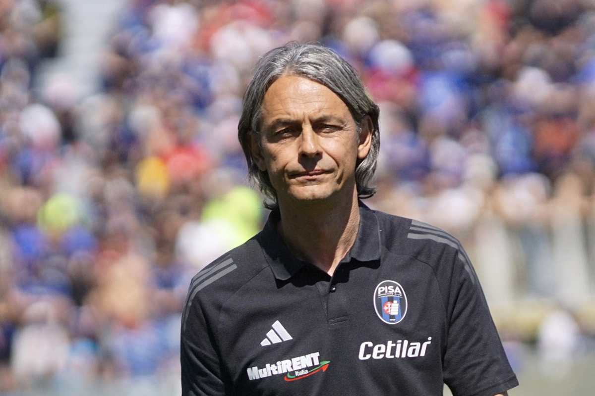 Inzaghi in Serie A col Pisa