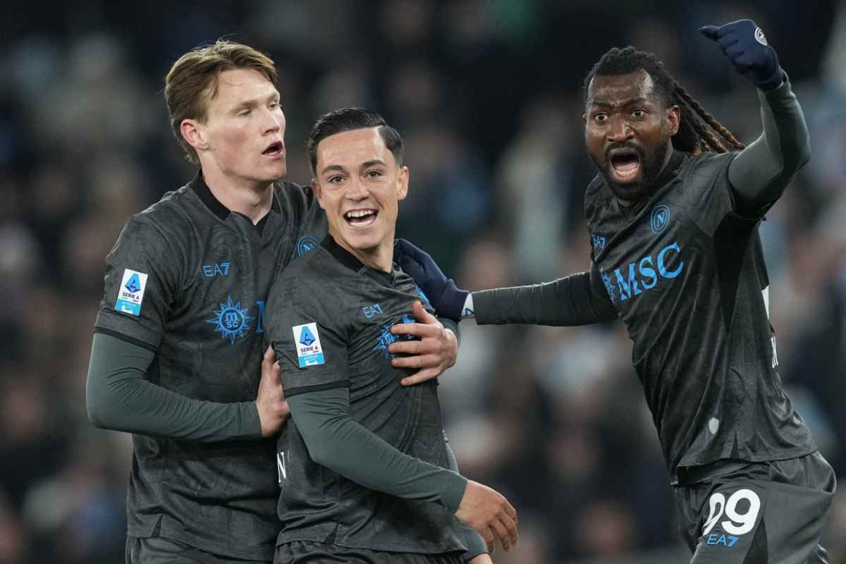 McTominay Raspadori Anguissa