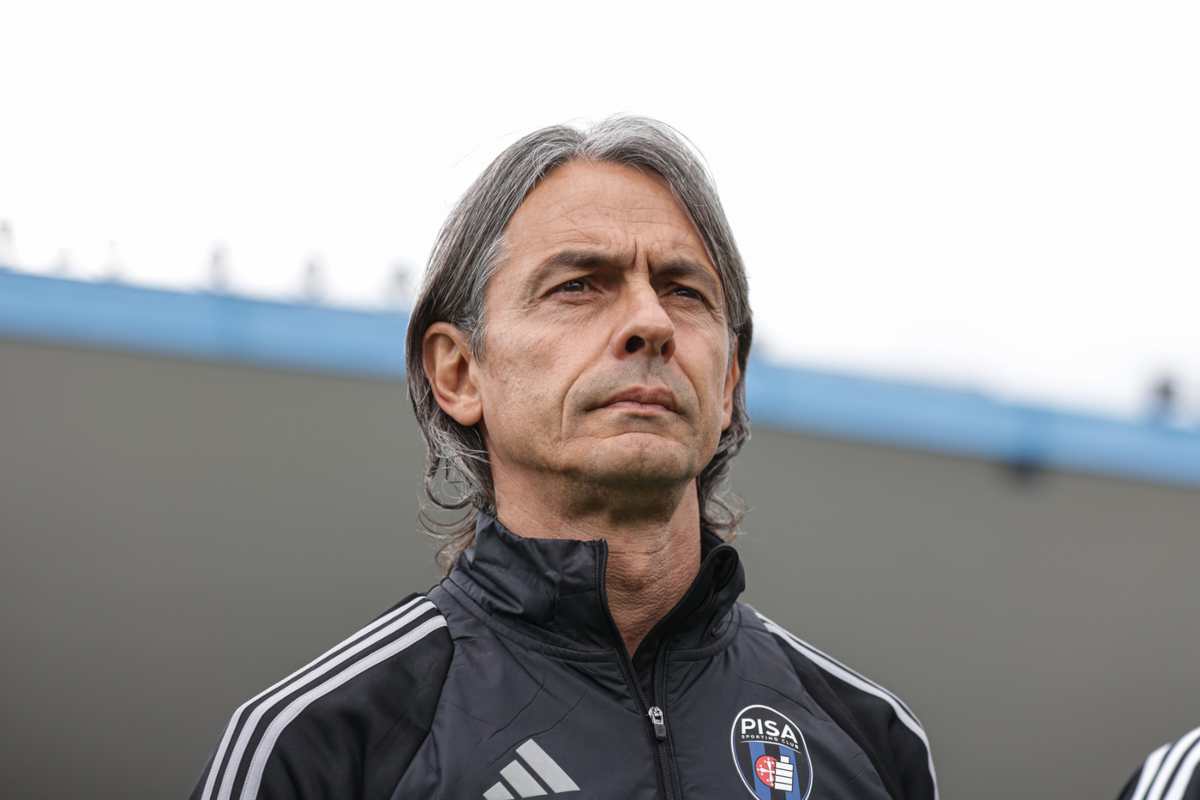 Pippo Inzaghi in panchina
