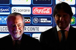 Aurelio De Laurentiis e Antonio Conte