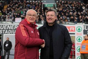 Claudio Ranieri e Kosta Runjaic