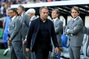 Hansi Flick e Roberto Mancini