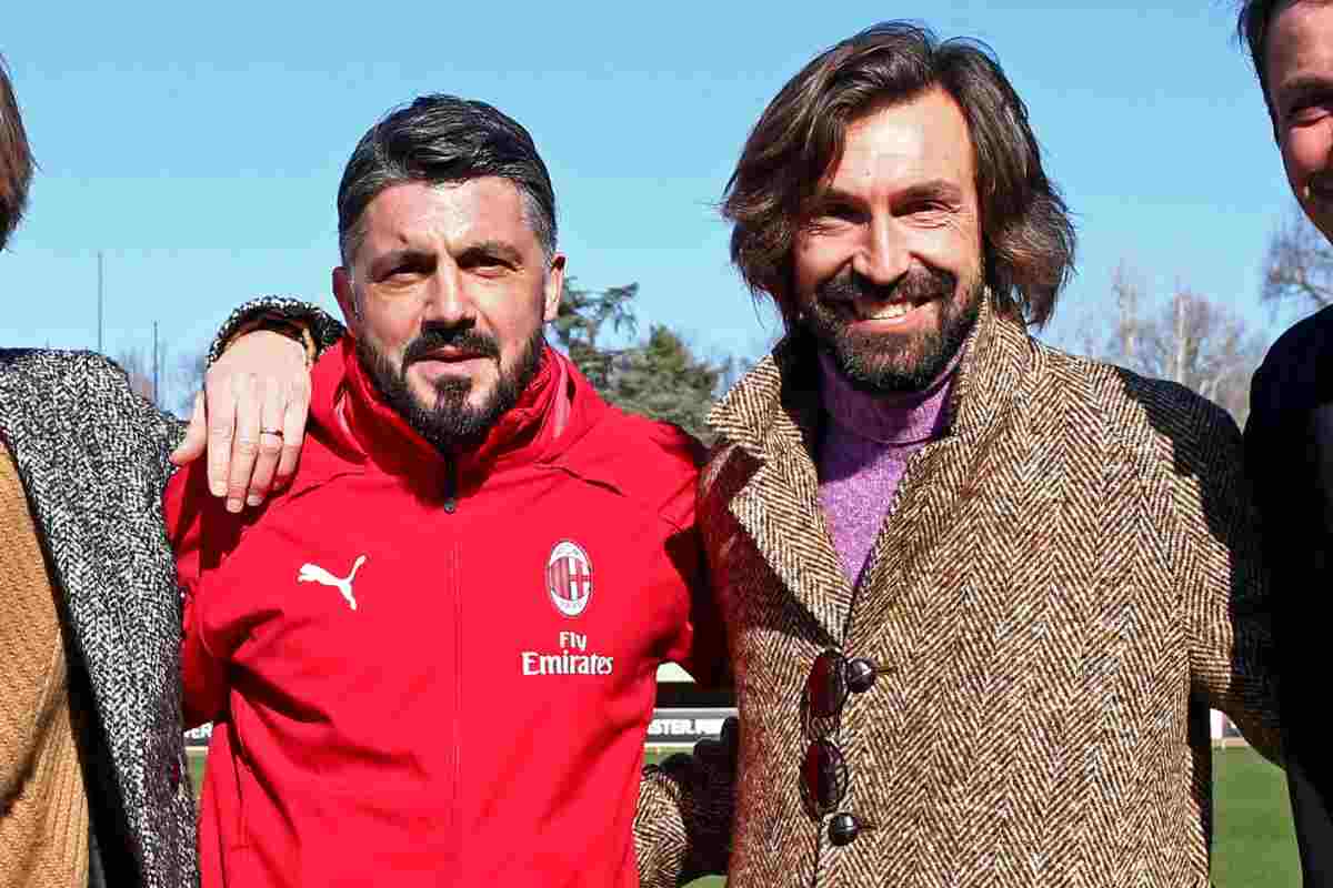 Andrea Pirlo e Gennaro Gattuso