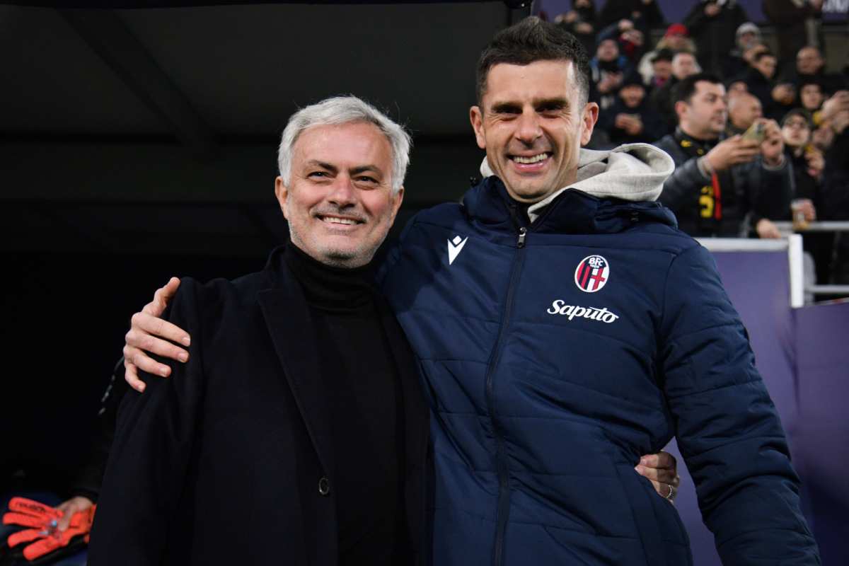 José Mourinho e Thiago Motta